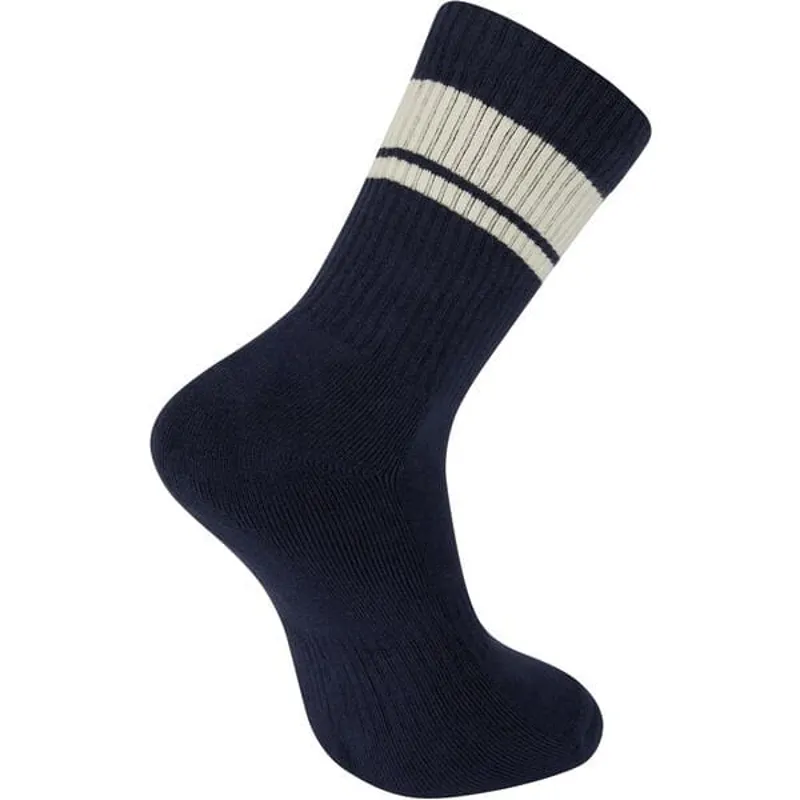 Madison Roam Isoler Crew Sock in Ink Navy-1