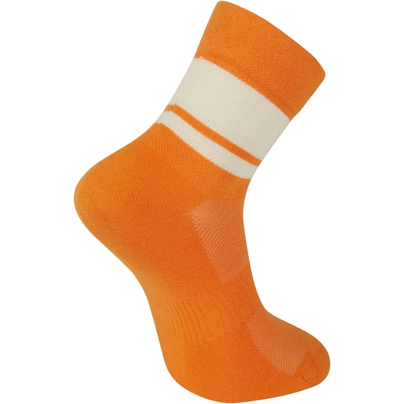 Madison Freewheel Sock in Mango Orange-1