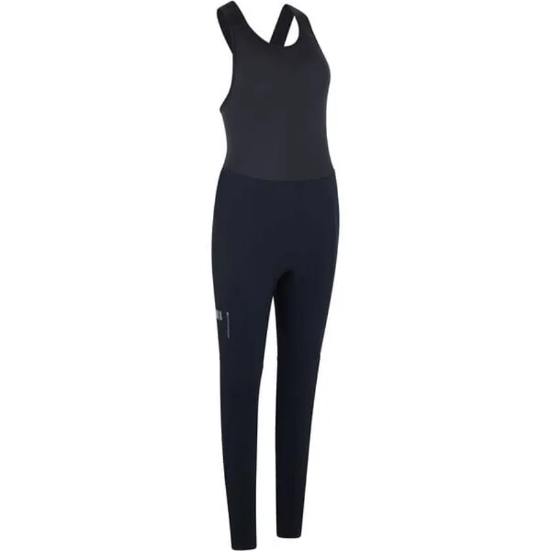 Madison DTE Women's Thermal Bib Tights With EIT Pad in Black-1