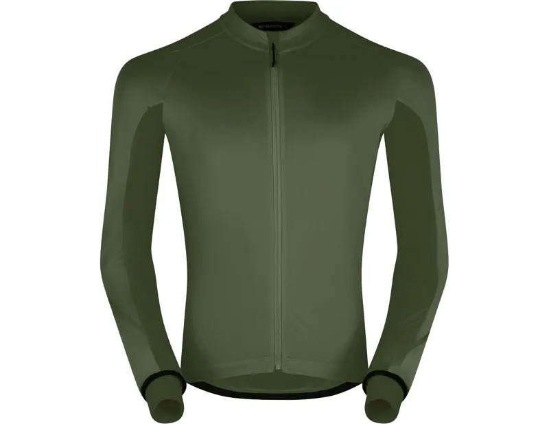 Balfes Bikes Madison DTE Men's Isoler Thermal Long Sleeve Jersey in Midnight Green | Free postage over £30, £10 off first order, price match & 0% finance.