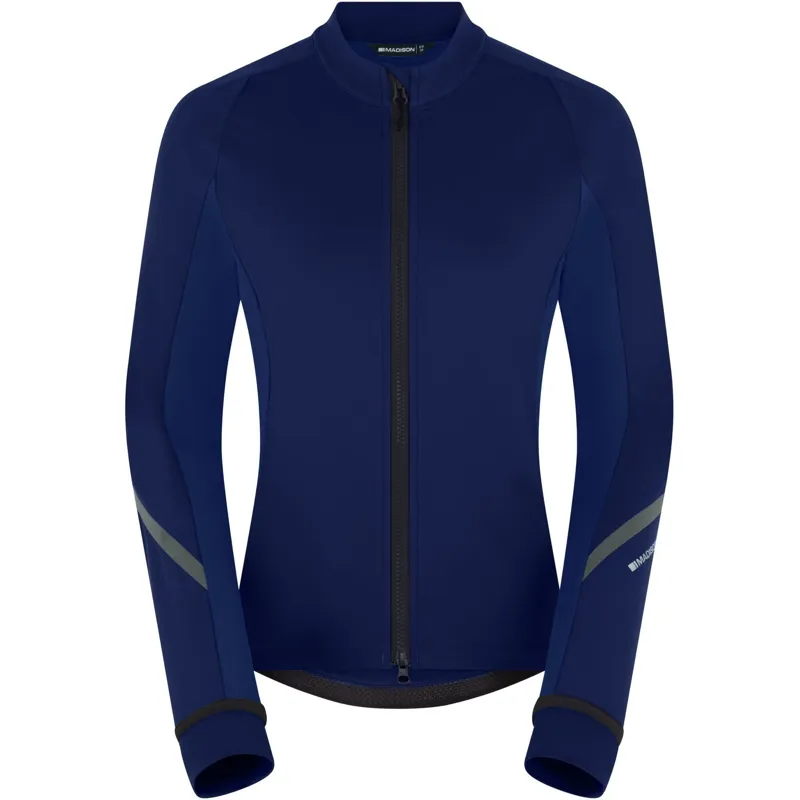 Madison DTE Women's Isoler Thermal Long Sleeve Jacket in Ink Navy