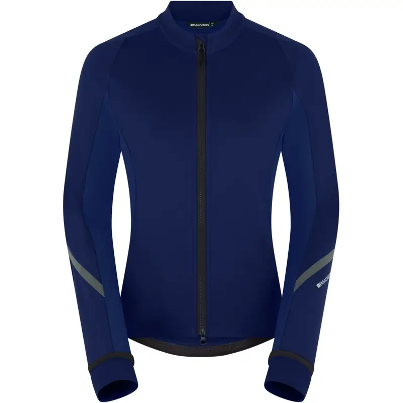 Balfes Bikes Madison DTE Women's Isoler Thermal Long Sleeve Jacket in Ink Navy | Free postage over £30, £10 off first order, price match & 0% finance.