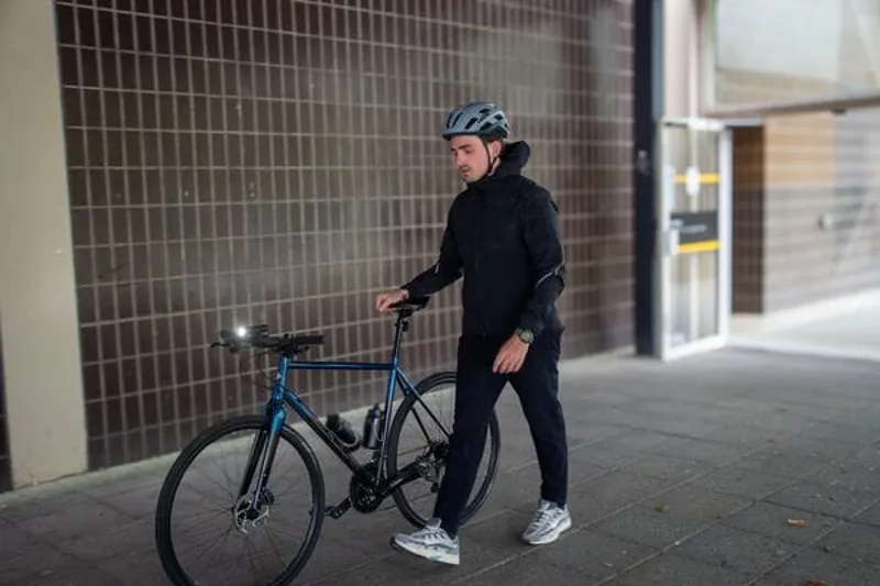 Madison Roam Stellar Tech 2-Layer Waterproof Jacket in Stellar Tech Black-5