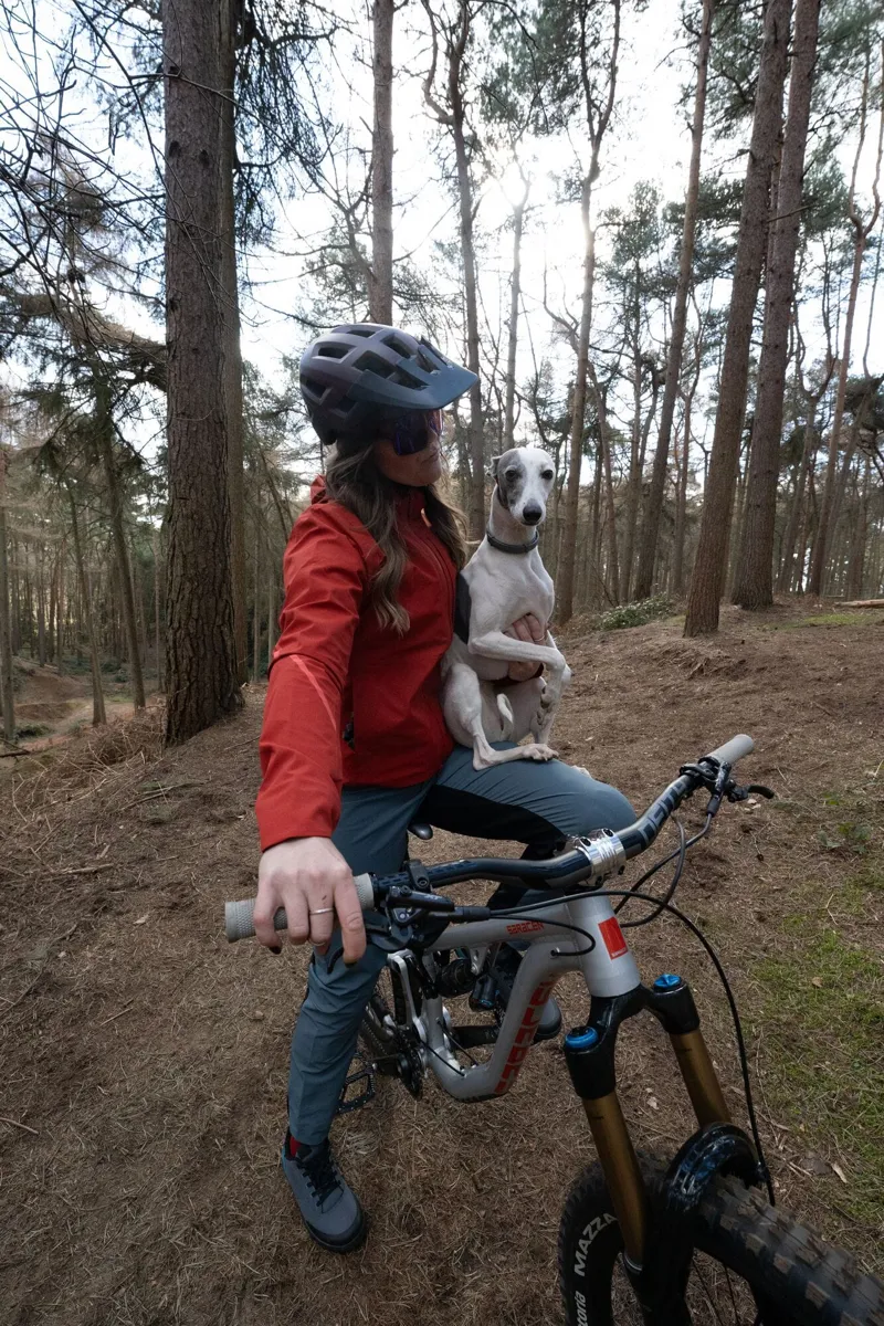 Madison Roam Women's 2Layer Waterproof Jacket in Mineral Red-3