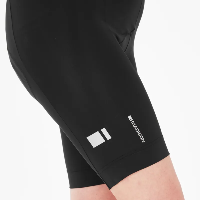 Madison Freewheel Women's Gel Pad Bib Shorts in Black-6