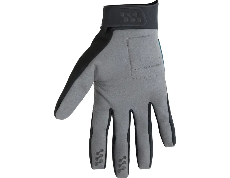 Madison Freewheel Gel Pad Full Finger Trail Gloves in Lake Blue-1