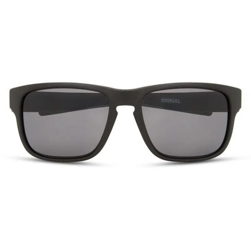 Madison Signal Matt Black Sunglasses with Black Mirror Lens-4