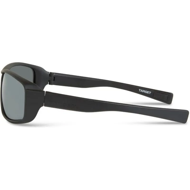 Madison Target Matt Black Sunglasses 3 Polarised Lens Pack in Silver Mirror/Bronze/Yellow-1