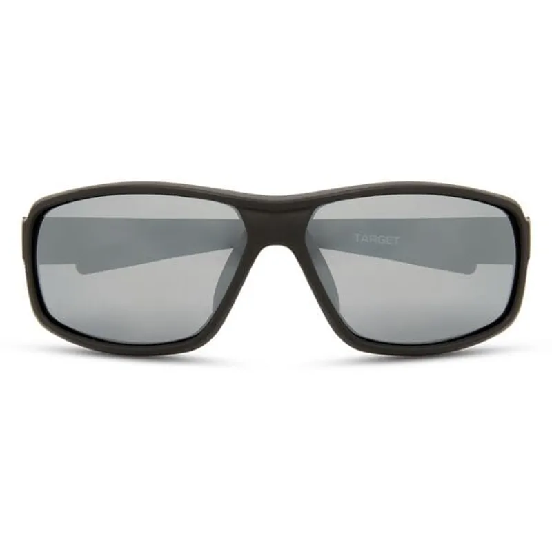 Madison Target Matt Black Sunglasses 3 Polarised Lens Pack in Silver Mirror/Bronze/Yellow-4