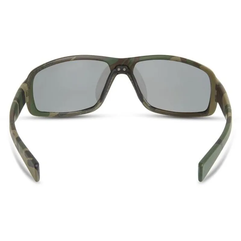 Madison Target Camo Sunglasses 3 Polarised Lens Pack in Silver Mirror/Bronze/Yellow-2