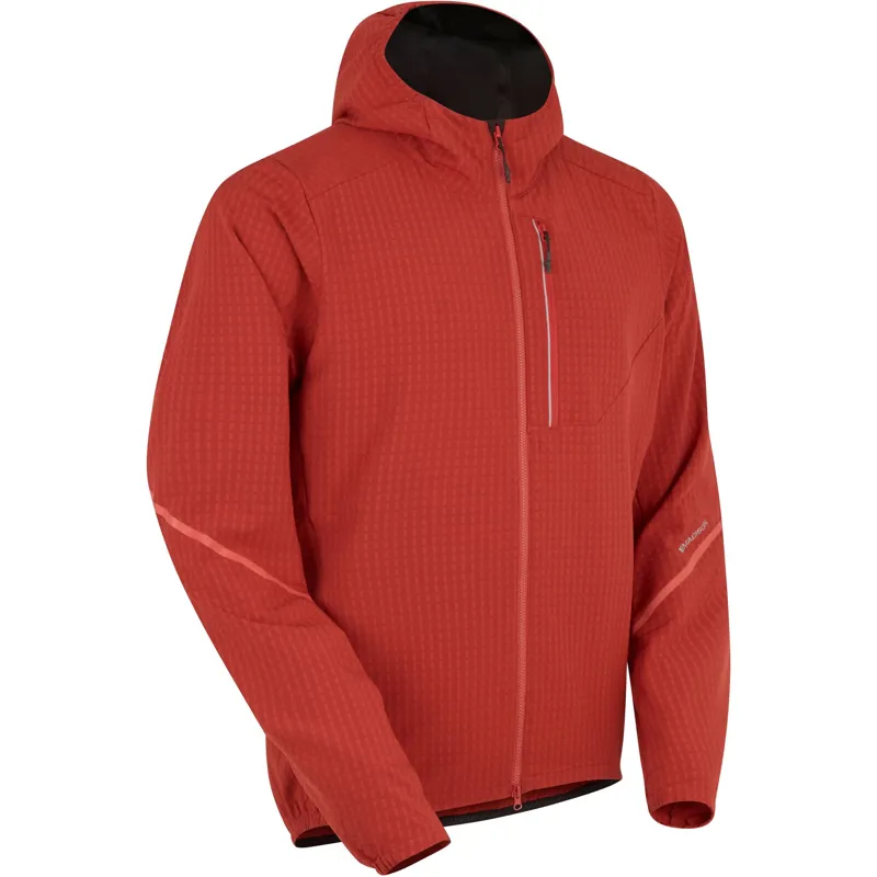 Madison Roam Men's Isoler Thermal Trail Jacket in Mineral Red-1