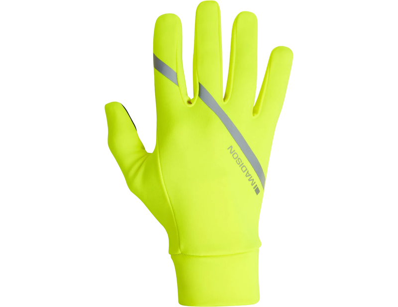 Balfes Bikes Madison Freewheel Isoler Thermal Pocket Gloves in Hi Viz Yellow | Free postage over £30, £10 off first order, price match & 0% finance.