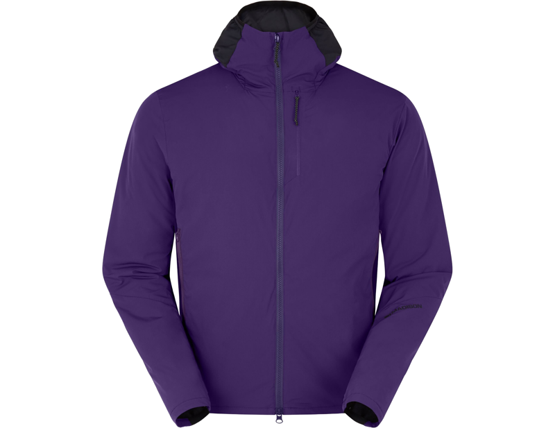 Madison DTE Men's Packable Thermal Primaloft Jacket in Plasma Purple