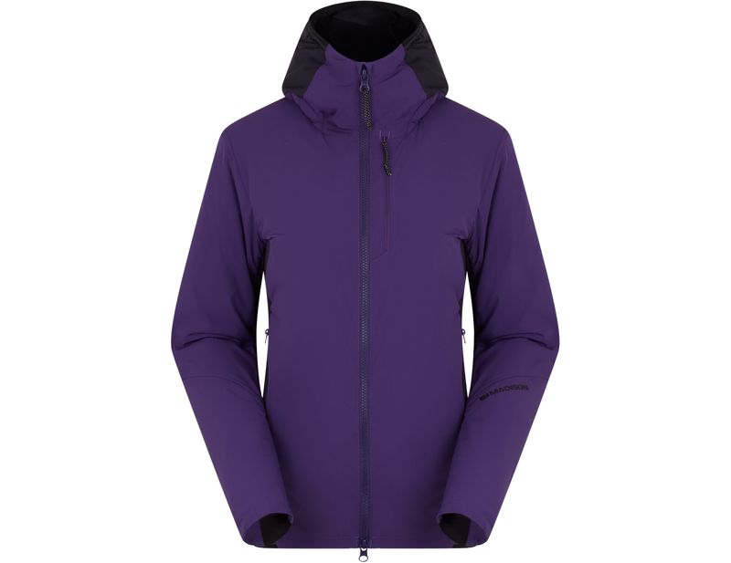 Madison DTE Women's Packable Thermal Primaloft Jacket in Plasma Purple