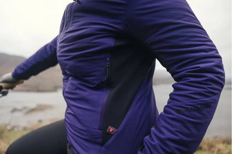 Madison DTE Women's Packable Thermal Primaloft Jacket in Plasma Purple-2