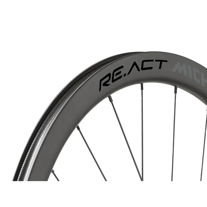 Miche RE.ACT Disc 700c Campagnolo Wheelset in Black -2