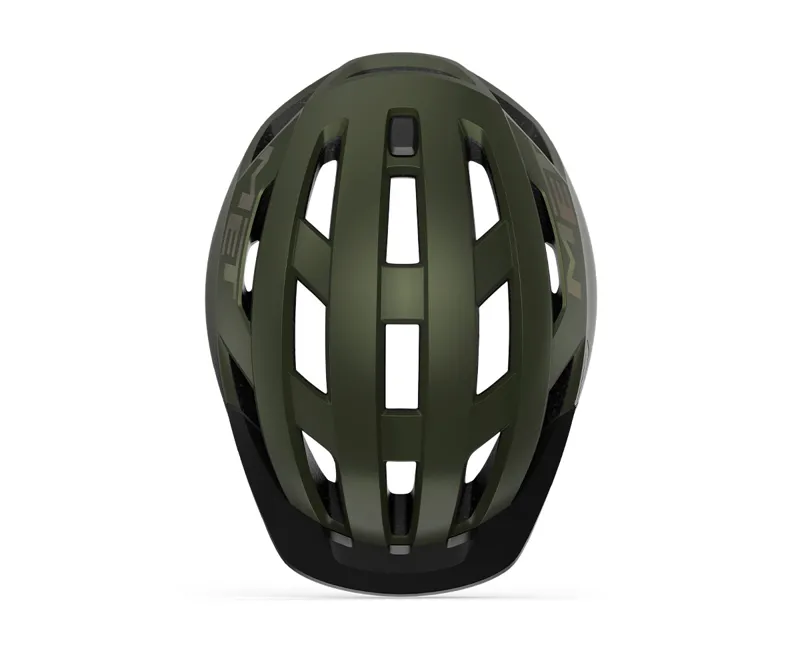 MET Allroad Helmet in Olive Green-3