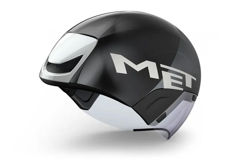 MET Codatronca Helmet in Black/Silver-2