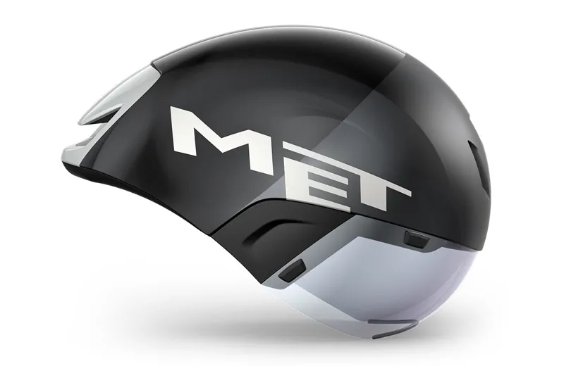 MET Codatronca Helmet in Black/Silver-1