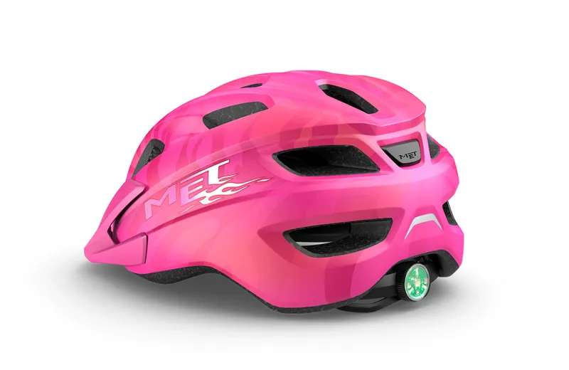 MET Crackerjack Kids Helmet in Pink-2