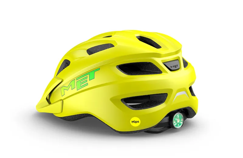 MET Crackerjack MIPS Youth Helmet in Lime-2