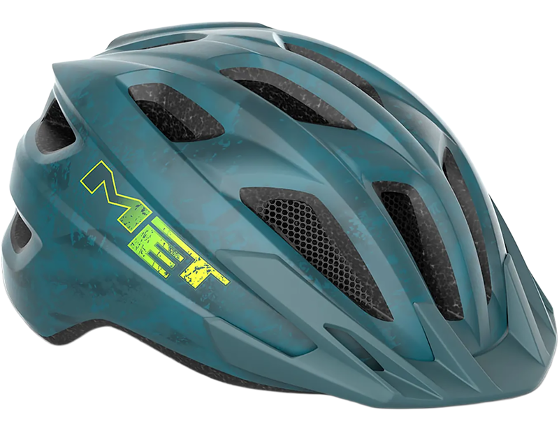 Balfes Bikes Met MET Crackerjack MIPS Youth Helmet in Petrol | Free postage over £30, £10 off first order, price match & 0% finance.