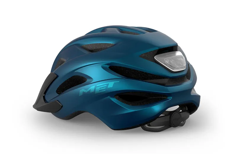 MET Crossover Helmet in Metallic Blue-2