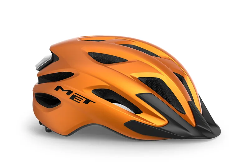 MET Crossover Helmet in Orange-1