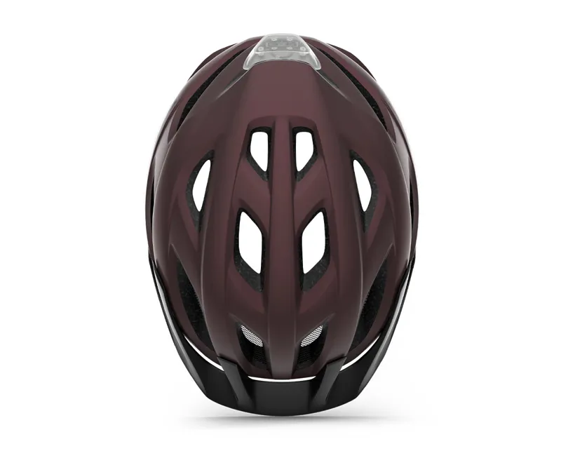 MET Crossover Helmet in Burgundy-3