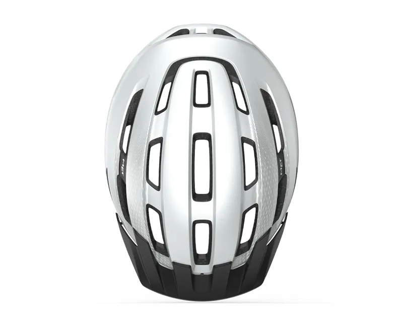 MET Downtown Helmet in White-3