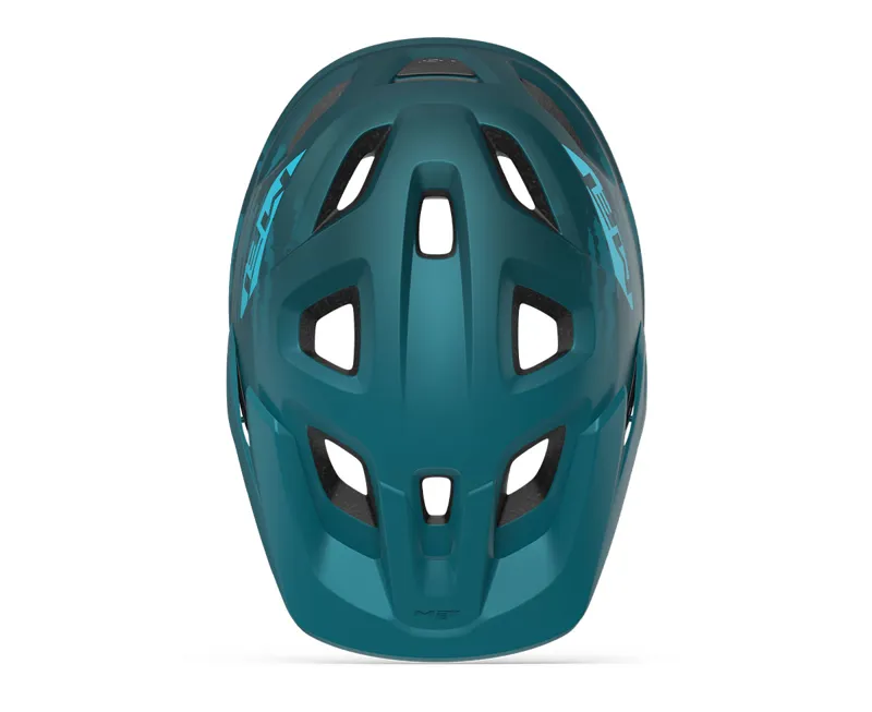 MET Echo Helmet in Blue-3