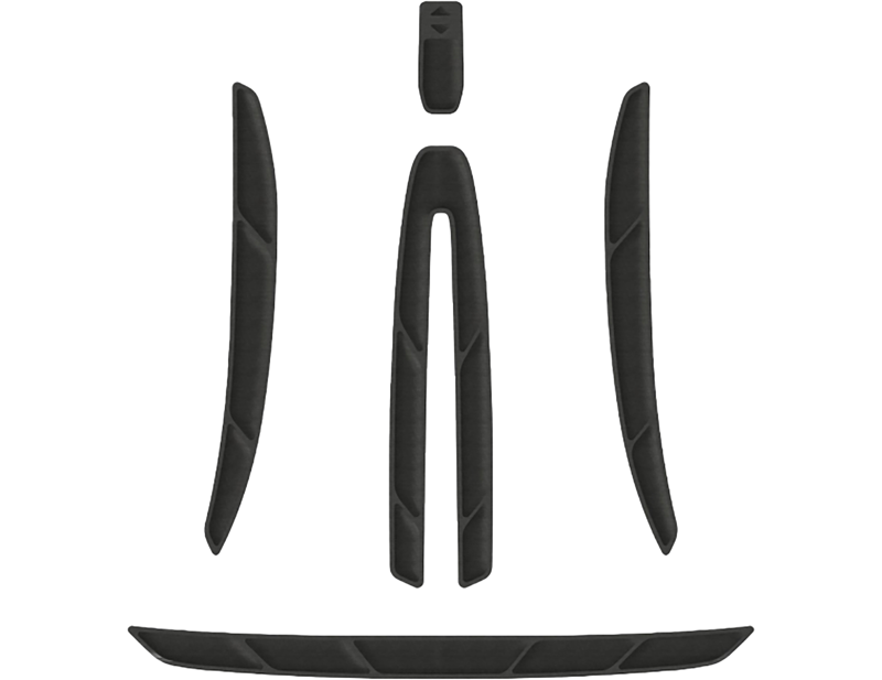 MET Estro/Veleno Pad Kit Uni- Size in Black