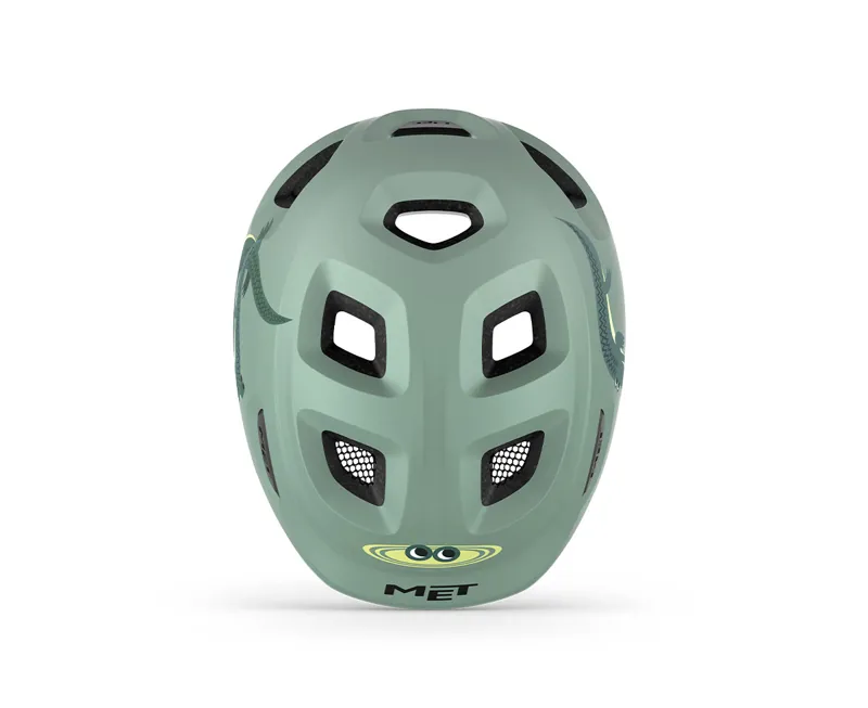 Met Hooray Kids Helmet in Teal Crocodile-3