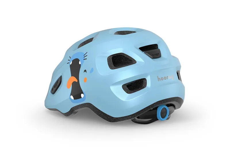 Met Hooray Kids Helmet in Light Blue Hippo-2