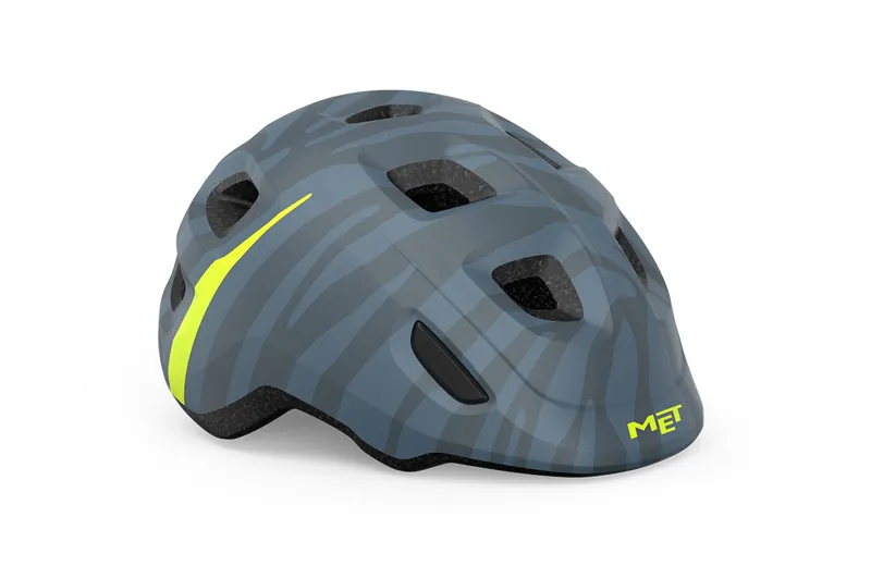 Met Hooray Kids Helmet in Blue Zebra