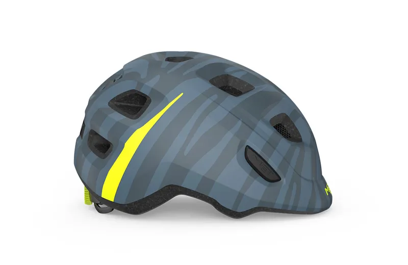 Met Hooray Kids Helmet in Blue Zebra-1