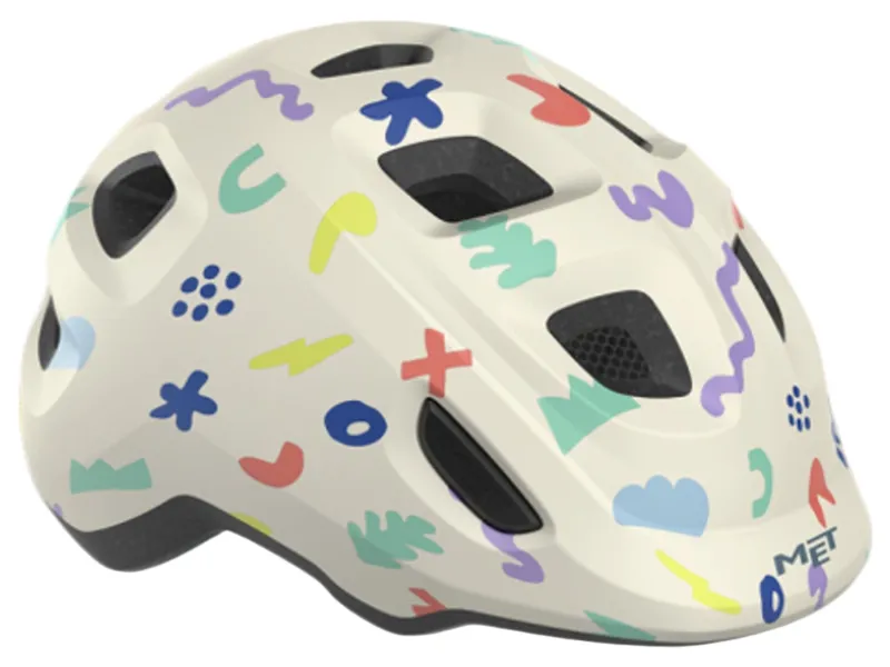 Balfes Bikes Met Hooray Kids Helmet in Icons | Free postage over £30, £10 off first order, price match & 0% finance.