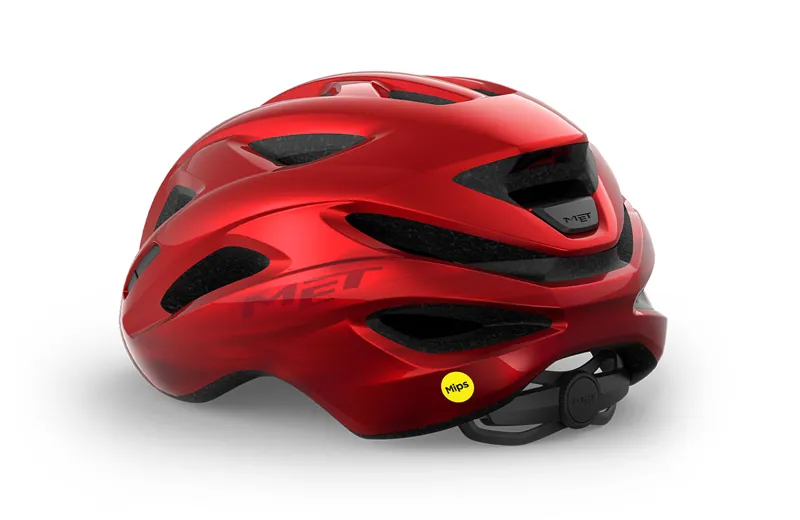 MET Idolo MIPS Helmet in Red Metallic-2