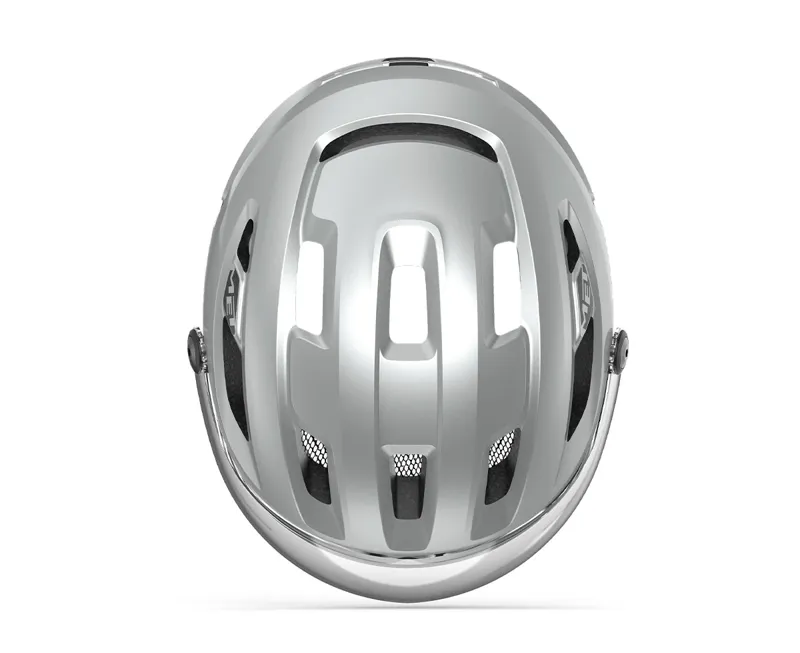 MET Intercity MIPS Helmet in Reflective Silver-3