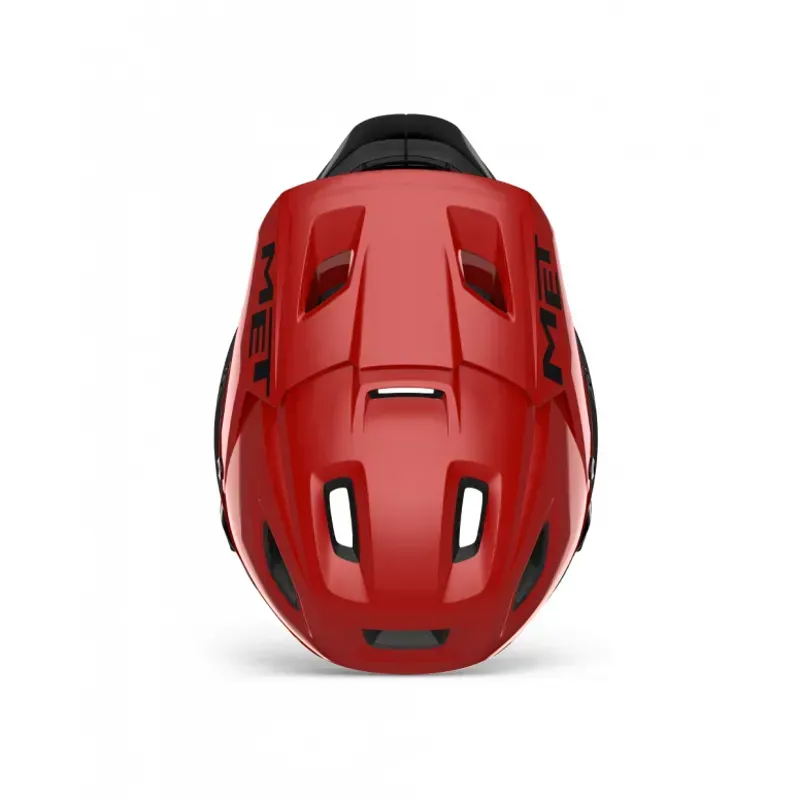 MET Parachute MCR MIPS Convertible Full-Face Helmet in Red-3