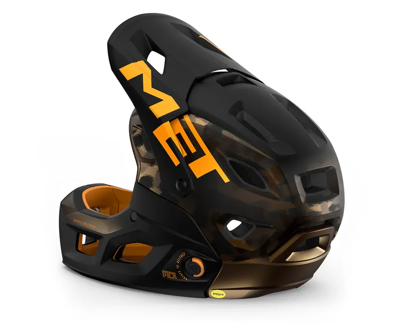 MET Parachute MCR MIPS Helmet in Bronze/Orange-2