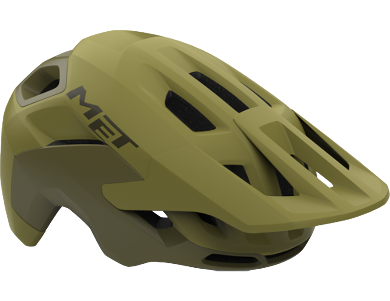 MET Helmet Revo MIPS in Fossil Fern Green