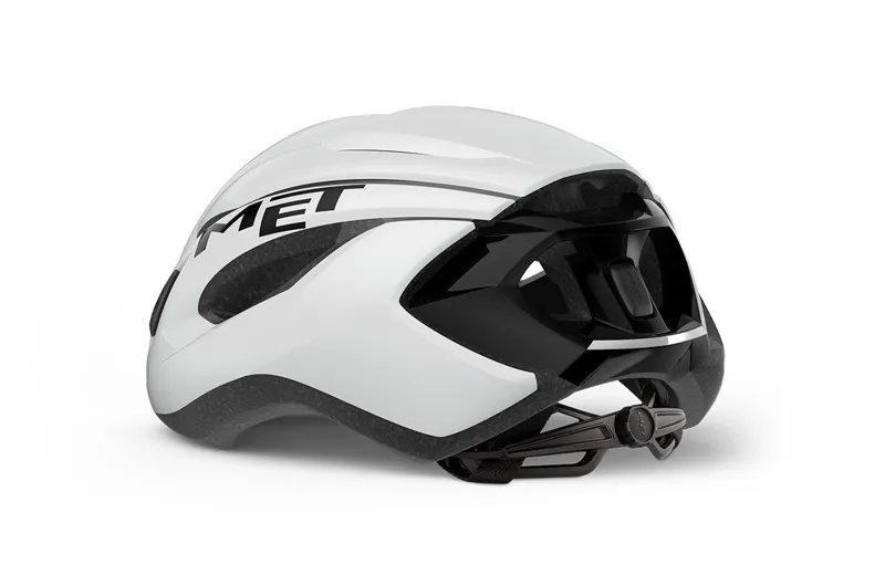 MET Strale Helmet in White/Black-2