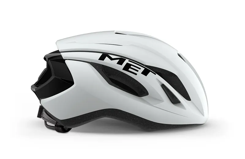 MET Strale Helmet in White/Black-1