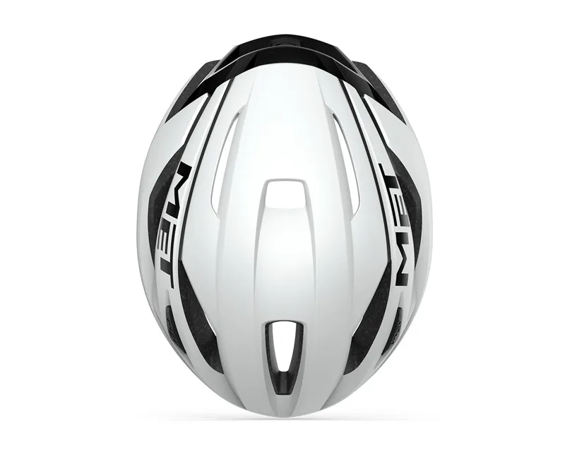 MET Strale Helmet in White/Black-3