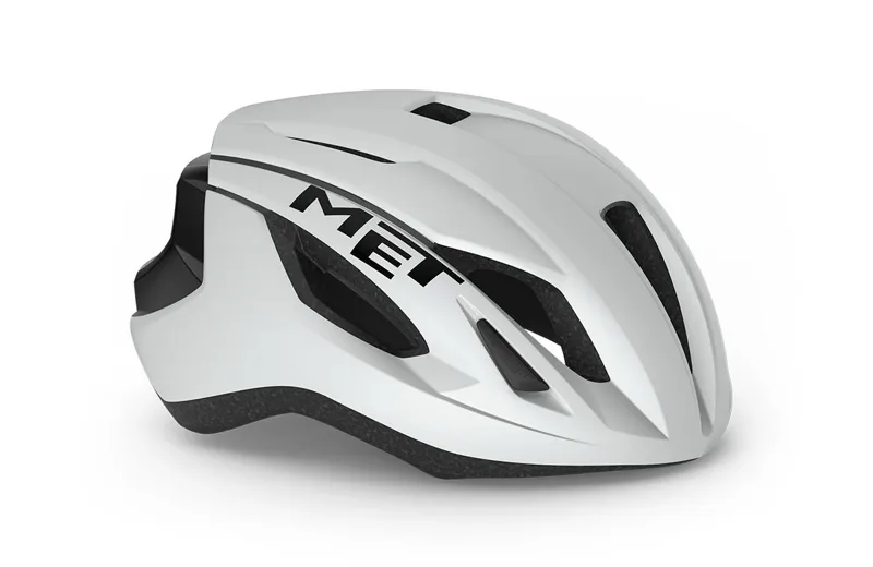 MET Strale Helmet in White/Black