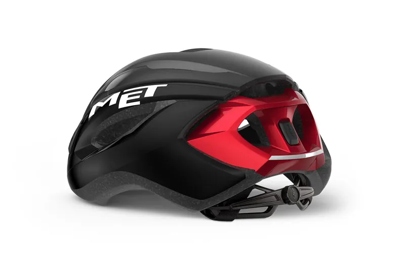 MET Strale Helmet in Black/Red-2