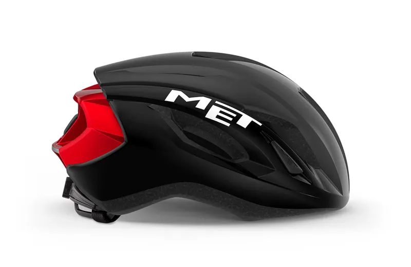 MET Strale Helmet in Black/Red-1