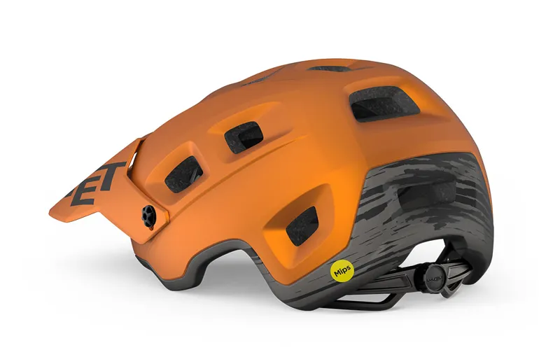MET Terranova MIPS Helmet in Orange/Titanium-2