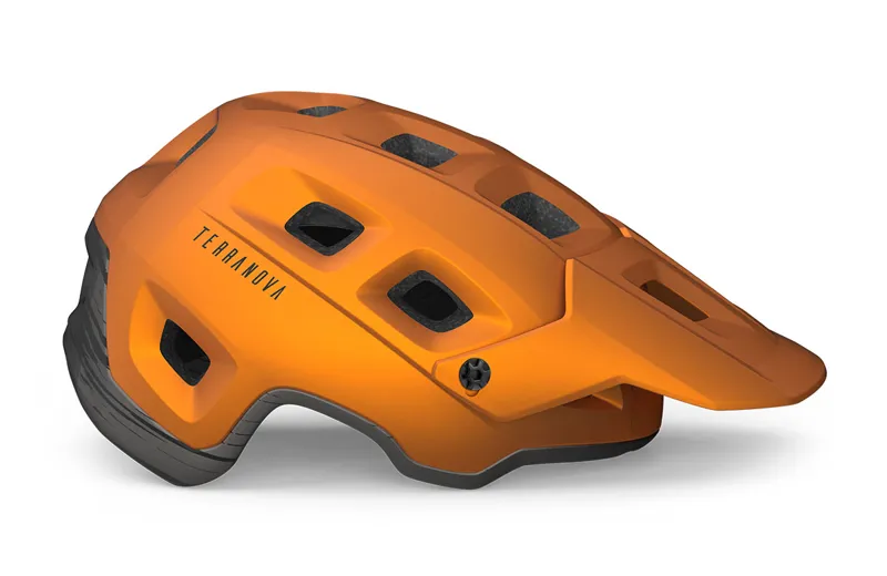 MET Terranova MIPS Helmet in Orange/Titanium-1